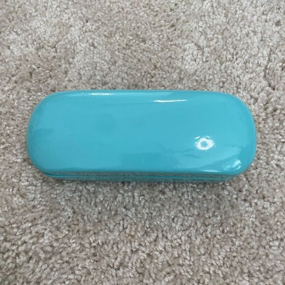 Kate Spade Tiffany Blue Eye Glasses Case - Picture 1 of 8